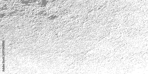 White Stucco Wall Texture with Grainy Plaster Surface, Abstract Rough Cement Background for Architecture and Design