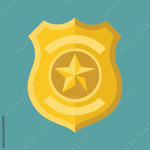 Photos Sheriff Badge Emblem Featuring Law Enforcement Symbol and Public Safety Authorit