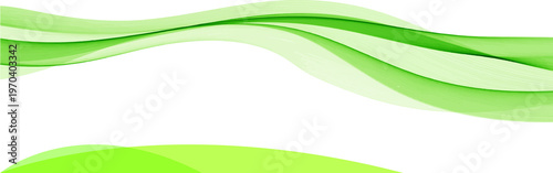 abstract green background with waves