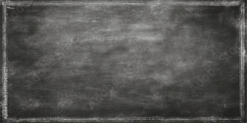 vintage school chalkboard offers a textured surface for education, presentation or design. perfect as background and template.