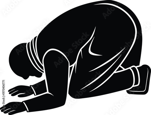 Person in Prayer Position