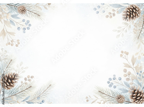 Delicate autumn leaves scattered in soft pastel hues against a light backdrop