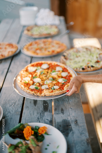 Konstfotografi Outdoor Meal Gathering