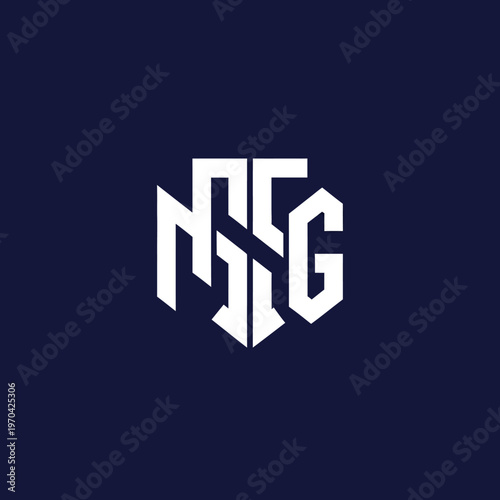Monogram Logo Design of MSG Letters.