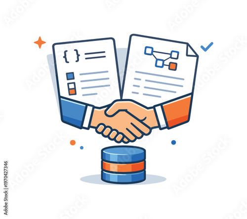 Data contracts and schema agreements between services focused on defining strict data formats and expectations to ensure compatibility across systems