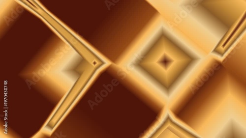 Background Golden Metallic Sharp Angled Glow Surface Luxury Motion Graphics