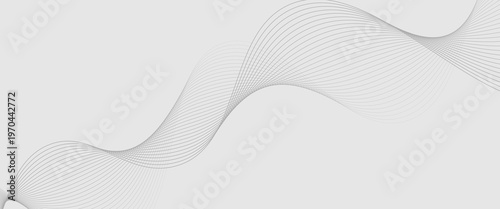 Abstract vector background with black wavy lines. EPS10