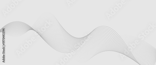 Abstract vector background with black wavy lines. EPS10