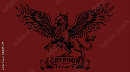 Majestic Gryphon Legacy - A Symbol of Strength and Heritage.