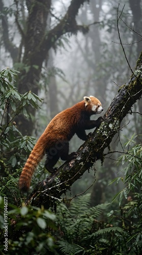Red Panda Forest Rare Cute Wildlife Animal
