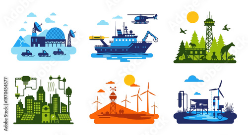 Sustainable Energy and Technology Concepts: Wind, Solar, and More