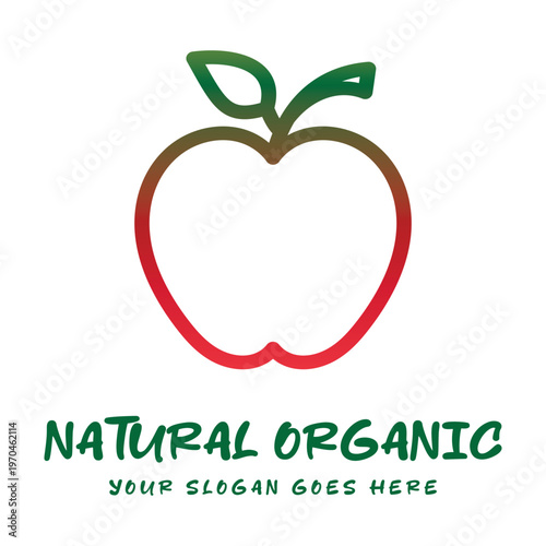 Iconic Apple Inspired Emblem