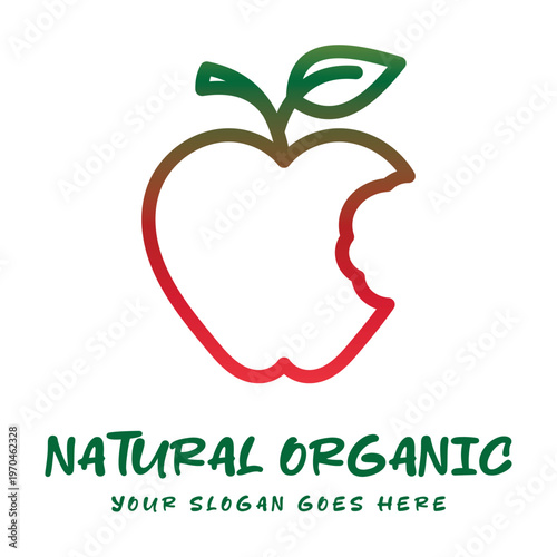 Iconic Apple Inspired Emblem