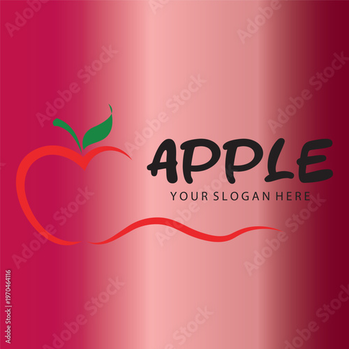 Iconic Apple Inspired Emblem