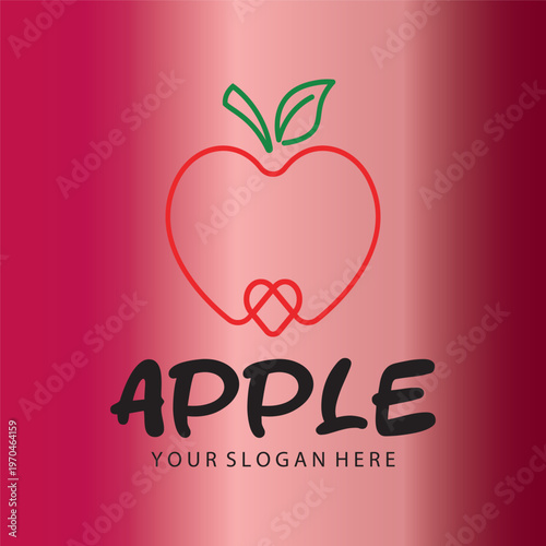 Iconic Apple Inspired Emblem
