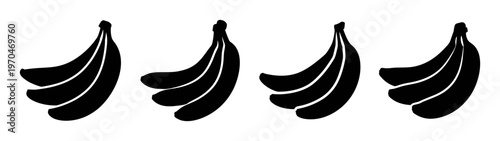 Abstract black and white vector design with flowing shapes for graphic design and decoration use