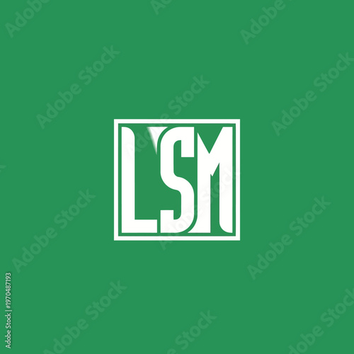 LSM logo in white on green background.