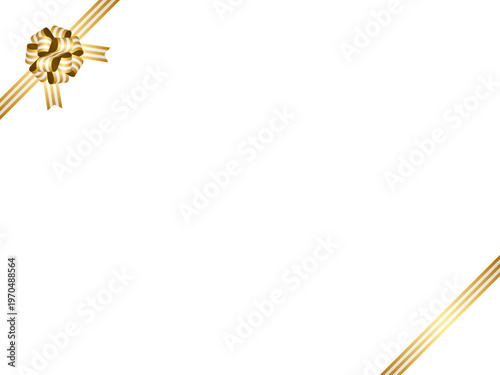 リボン花、縞、斜F、m1金