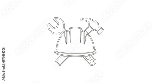 Tools for construction work projects.