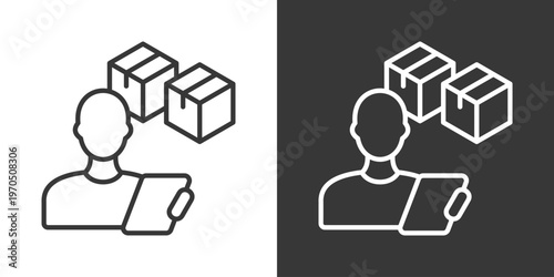 Import Duties Icon Set Vector Collection Isolated In Black And White