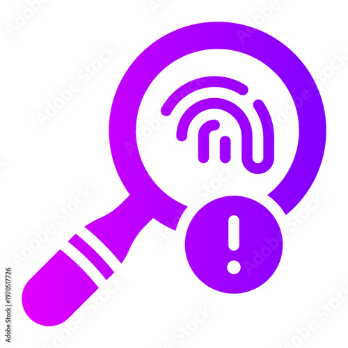 investigation gradient icon