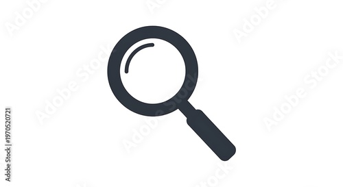Magnifying glass icon for search.