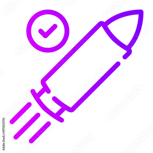 bullet gradient icon