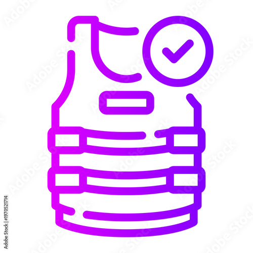 bulletproof gradient icon