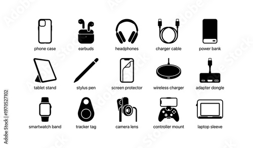 Essential tech accessories: phone case, earbuds, headphones, and more