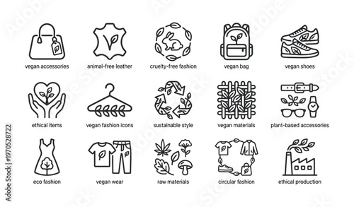 Vegan fashion icons and sustainable style with eco-friendly accessories