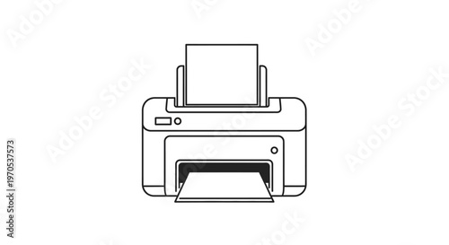 Inkjet printer office equipment device.