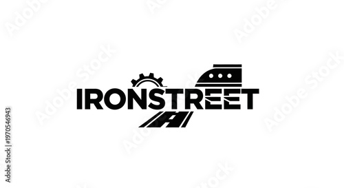 Ironstreet Logo with Industrial Elements.