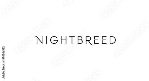 Nightbreed Logo Text Design.
