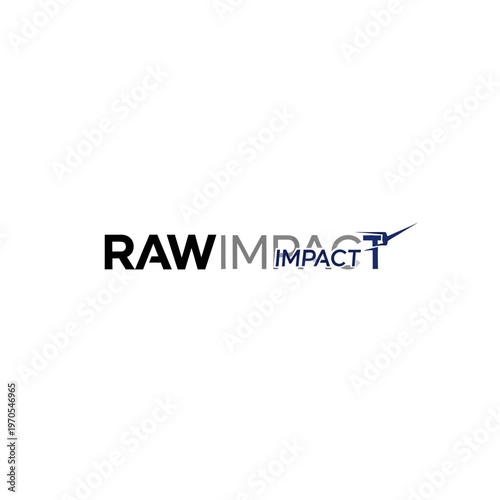 Raw Impact Logo Design.