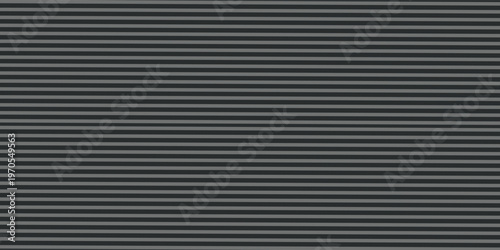 Narrow black-white vertical lines. Symmetric geometric ornament. Striped seamless pattern, abstract wallpaper. Digital paper for textile print, page fill. Vector