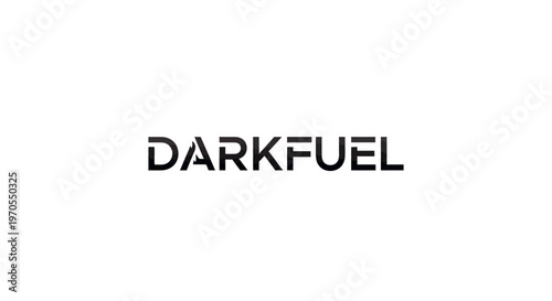 Darkfuel Logo Design Minimalist Modern Typography.