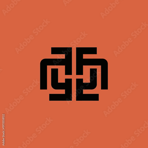 Abstract Geometric Symbol Design.