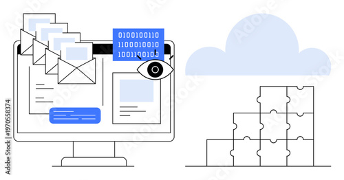 Cloud computing. Cloud computing links applications, data, and email systems to virtual storage solutions. Cloud computing optimizes workflows, analytics, and team collaboration. Great for IT, SaaS
