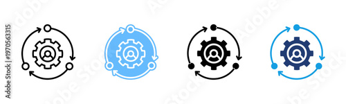 Change Request icon multiple style collection