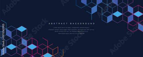 Graphic design element and abstract geometric background.	
