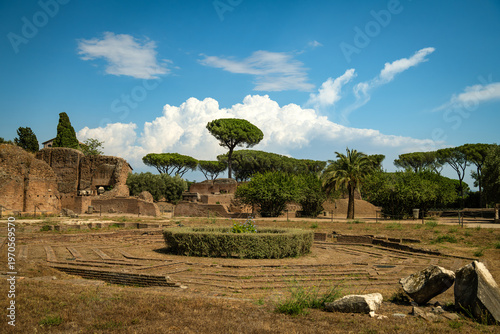 Photos Archaeological Landscape of the Domus Flavia on Palatine Hill in Rome, Italy