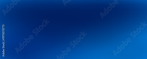 Deep Blue Gradient Background with Elegant Light Flare and Minimalist Smooth Texture. Vector Illustration
