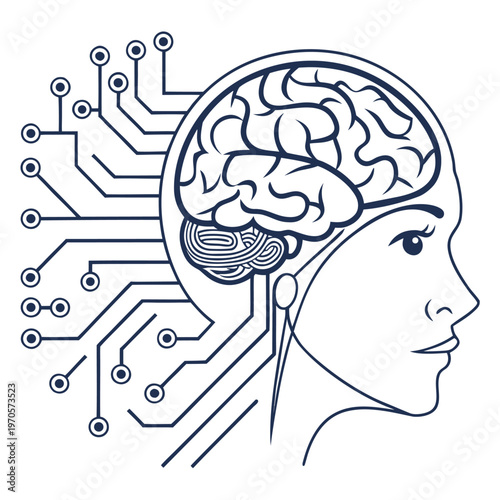 Human Brain Merging with Artificial Intelligence