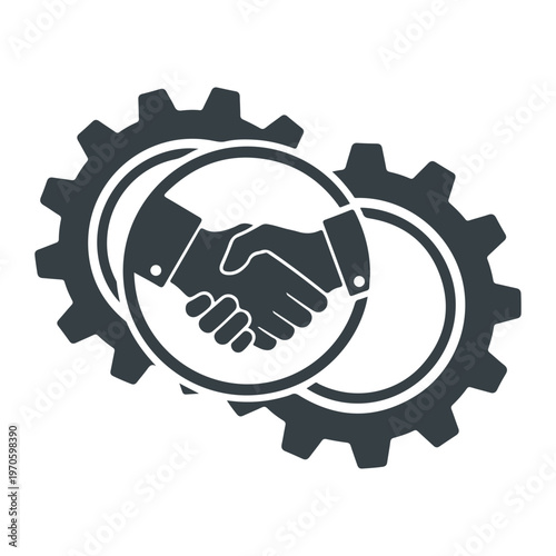 International Labor Day Vector Illustration: Happy May 1st Workers Day Celebration with Industrial Gear, Tools, and Worker Silhouette for Poster, Banner, and Social Media Branding