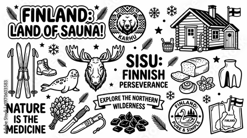 Finland: Land of Sauna! Finnish Culture & Nature Icons