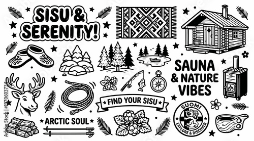 Finnish Sisu & Serenity: Sauna, Nature, Arctic Vibes