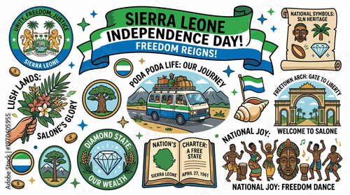 Sierra Leone Independence Day Celebration and Symbols