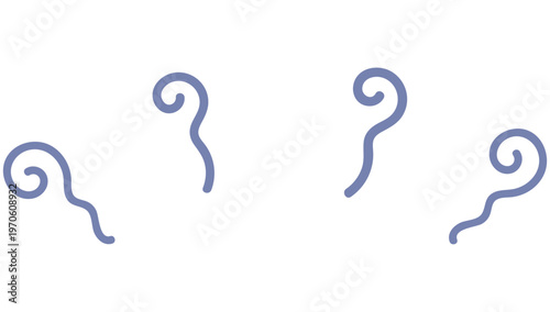 臭い匂いのイメージイラスト