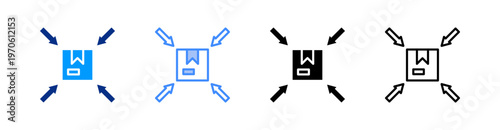 Import Multiple Style Icon Set Vector 