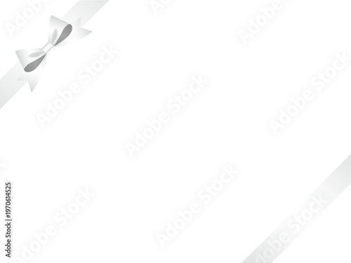 リボン蝶大、斜F、m6白